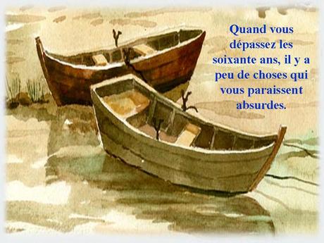 Divers - Vieillir.... sur fonds d'aquarelle