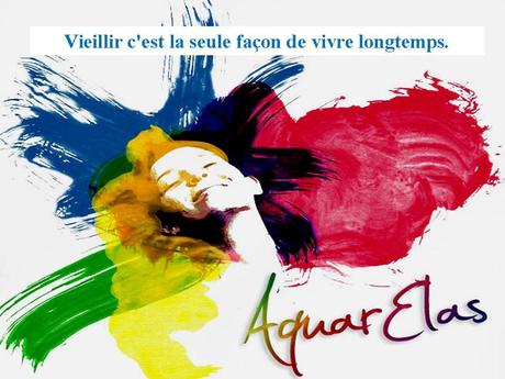 Divers - Vieillir.... sur fonds d'aquarelle