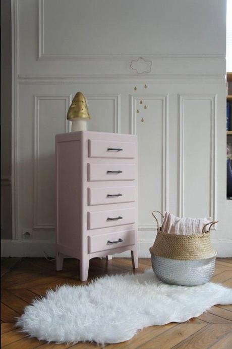 Garde Meuble 77 Garde Meuble 77 Chiffonnier Vintage Rose Sur toit