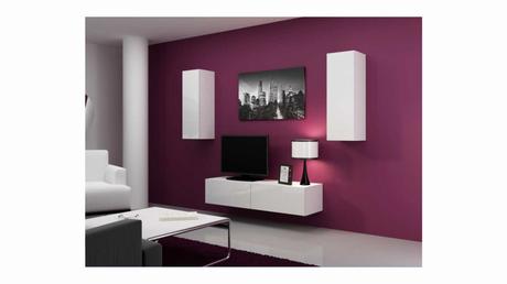 Meuble De Rangement Suspendu Position Murale Ikea Elegant Salon Avec Meuble Tv Avec