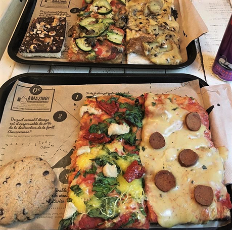 {vegan} Hank Pizza {vegan} Hank Pizza