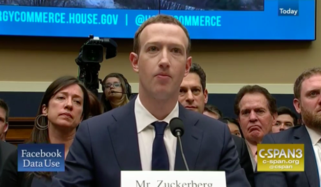 Audition de Mark Zuckerberg au Sénat américain