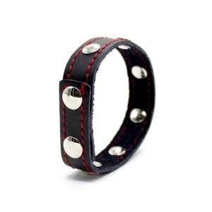 COCKRING ROUGE ET NOIR PRESSION