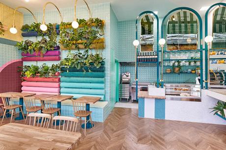 Un restaurant italien au cœur de Lyon, joyeux et haut en couleur