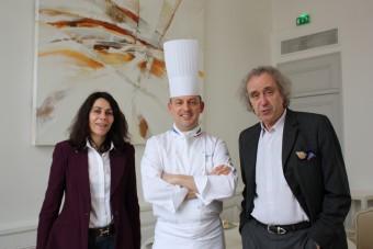 Avec Corinne Vilder et chef Adamski à Bordeaux