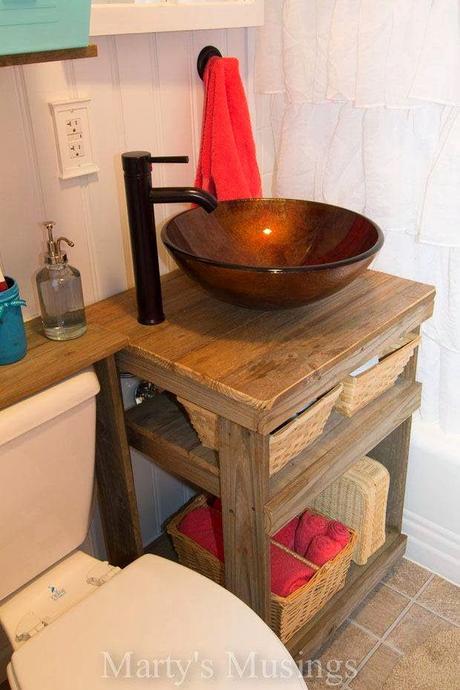 Petit Meuble Lavabo Great Use Of Very Small Space Bathroom Pinterest