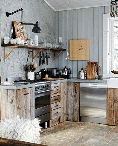 Meuble Cuisine Rustique Modern Rustic Decorating Your Home with Reclaimed Timber
