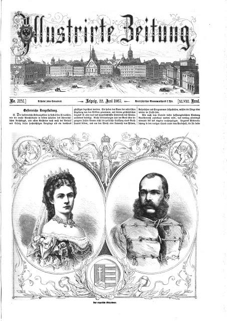 Une Wittelsbach accède au trône de Hongrie. Sisi et Franz-Joseph, reine et roi de Hongrie.