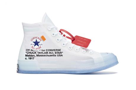 Soyez les premiers à Cop les Virgil Abloh x Converse Chuck 70