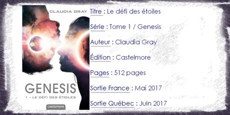 Genesis #1 Le défi des Étoiles de Claudia Gray