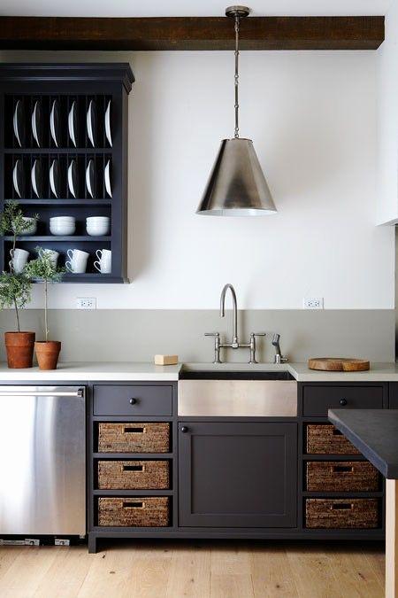 Meuble Vaisselier Cuisine Gray and White Industrial Kitchen