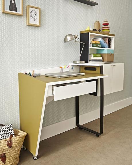 Les 58 meilleures images du tableau Bureau sur Pinterest Endroit propice la concentration nécessaire au travail le bureau est aussi un volume de la pi¨ce apprivoiser Parfois un plateau et deux tréteaux