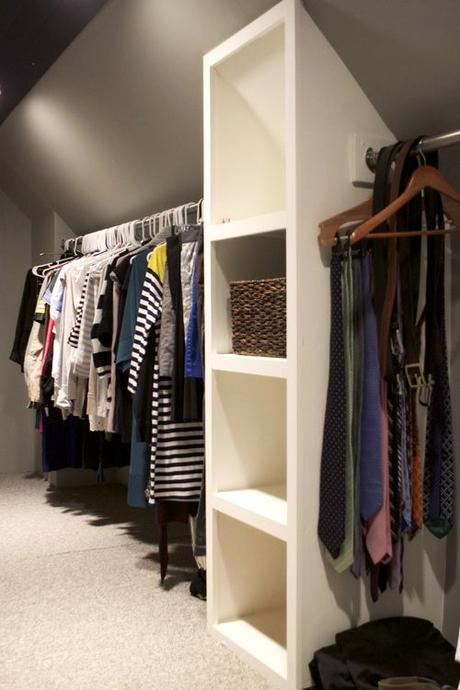Meubles Pour Combles â�§ Diy attic Closet Bedroom Makeover