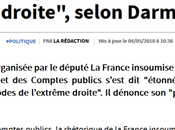 propos d’extrême-droite… Darmanin (vraiment) honte rien.