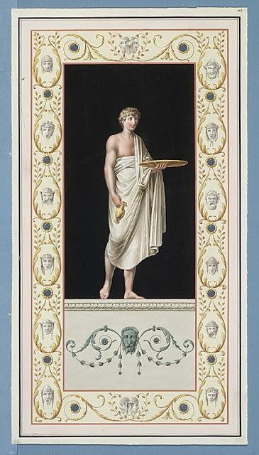 Album des Bains de Titus 1 - La peinture romaine