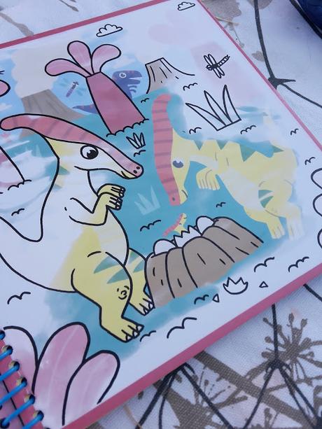 [LOISIRS ENFANTS] Pinceau magique : Les dinosaures - Animaux du monde