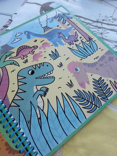 [LOISIRS ENFANTS] Pinceau magique : Les dinosaures - Animaux du monde