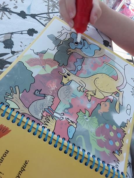 [LOISIRS ENFANTS] Pinceau magique : Les dinosaures - Animaux du monde