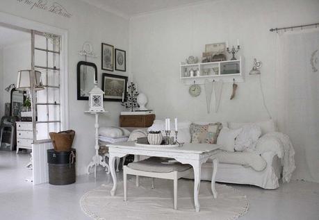 dcoration shabby meubles rcup superbes sur fond blanc pur