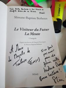 Le Visiteur du Futur, la Meute, Slimane-Baptiste Berhoun