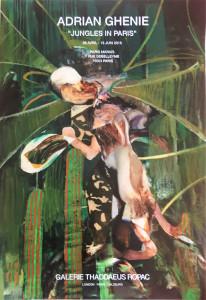 Galerie Thaddaeus Ropac  exposition  ADRIAN GHENIE  « Jungles in Paris » jusqu’au 16 Juin 2018