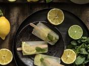 Glaces vert citron gingembre