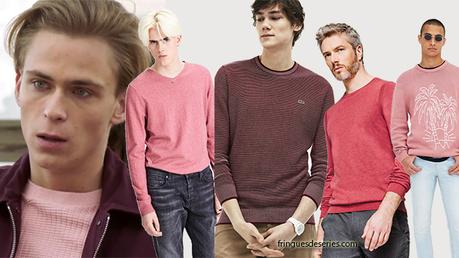 STYLE le pull rose pour hommes