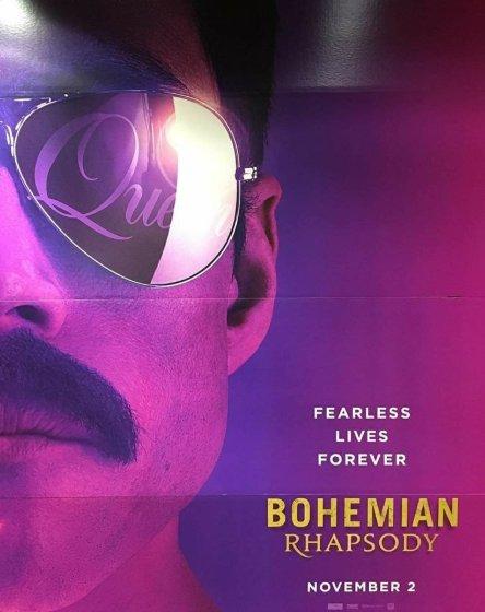Affiche teaser US pour Bohemian Rhapsody de Bryan Singer et Dexter Fletcher