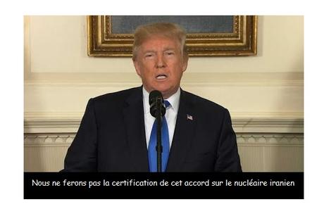 TRUMP DELIRANT OU COMMENT AIDER L'IRAN !