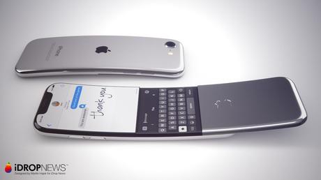 Concept : un iPhone incurvé à clapet imaginé par Martin Hajek