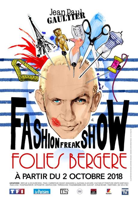 Demi Mondaine rejoint Jean Paul Gaultier et son Fashion Freak Show