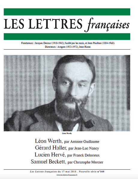N° 160 – Les Lettres Françaises du 17 mai 2018