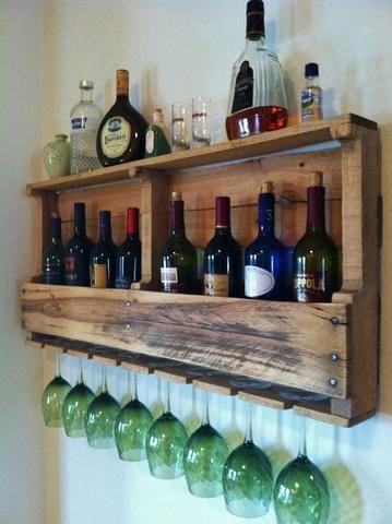 Meuble Range Bouteilles Rustichand Made Great Lakes Reclaimed Wood Wine Rack