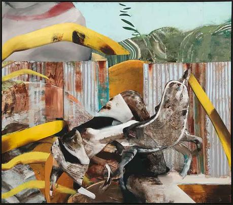 adrian-ghenie,jungles-in-paris,painting,thaddaeus-ropac,exhibition,paris,france,2018