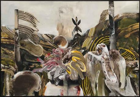 adrian-ghenie,jungles-in-paris,painting,thaddaeus-ropac,exhibition,paris,france,2018