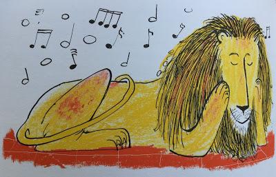 Heureuse que Heureuse lion heureux