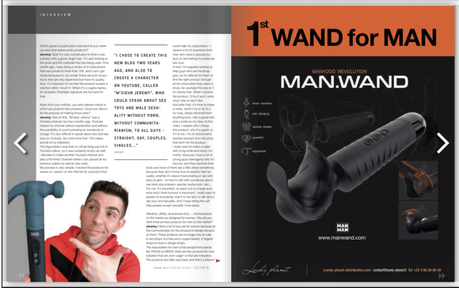 (EAN ONLINE) Interview dans le magazine professionnel de l’industrie du Sextoys