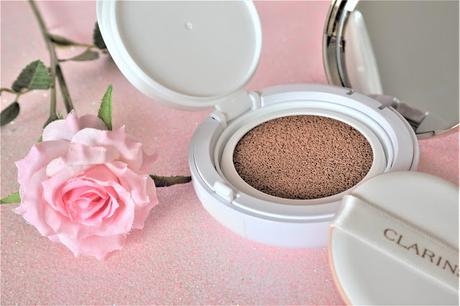 everlasting, cushion, clarins, fond de teint, compact protection, solaire, maquillage, ambre, amber
