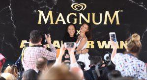 Bella Hadid & Alexander Wang enflamment la Plage Magnum sur la Croisette