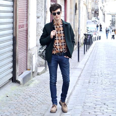 blog-mode-style-homme-paris-bordeaux-lunettes-de-soleil-vertes-afflelou-chemise-soie-givenchy-men-chaussures-michael-paraboot-veste-harris-wharf-london