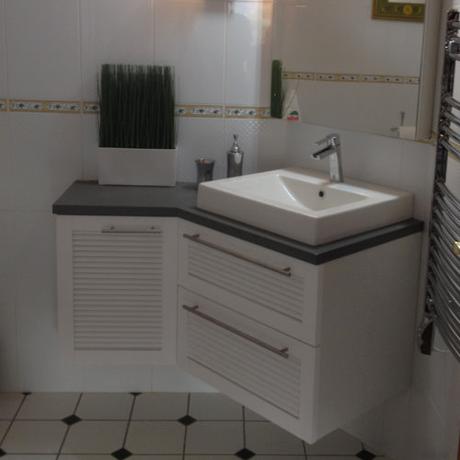 Meuble Salle De Bain 135 Cm Salle De Bain D Angle Maison Design Wiblia