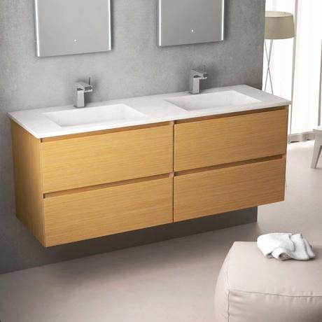 Meuble Salle De Bain 135 Cm Meuble Sdb Interesting Elements Bas Galet Meuble Sdb Xcm