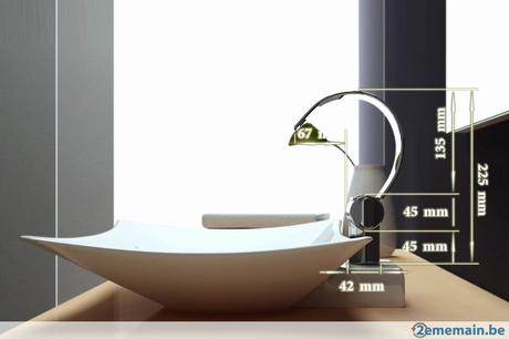 Meuble Salle De Bain 135 Cm Robinet Design Salle De Bain Finest Robinet Cascade with Robinet