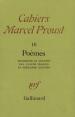 Cahiers marcel proust poemes