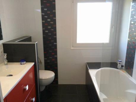 salle de bain quimper ralise par alexandre le berre salle de bain plomberie faence peinture lectricit meuble vasque