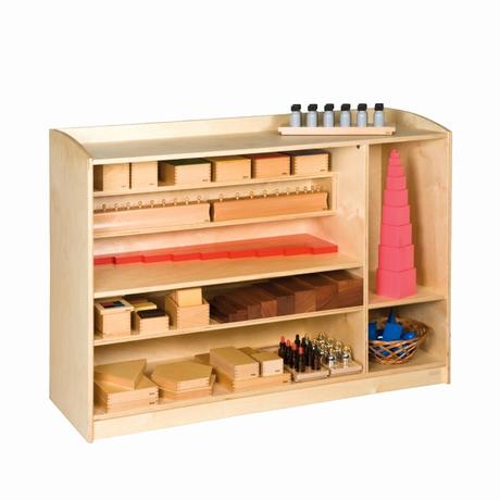 Grand Meuble De Rangement Cabinet Sensoriel 101 Cm Montessori Pinterest
