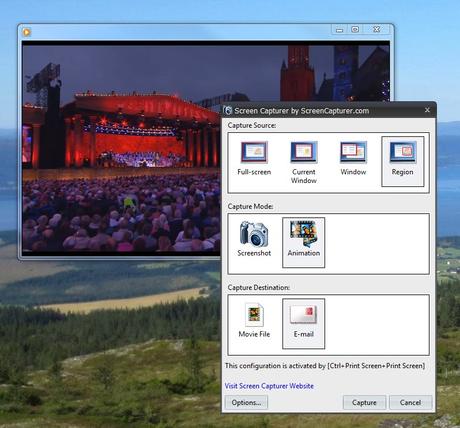 Screen Capturer - capture facile d'écran image ou vidéo
