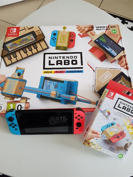 [LOISIRS JEUNESSE ET FAMILLE] : Le multi-kit Nintendo Labo ♥ ♥ ♥ Nintendo Switch