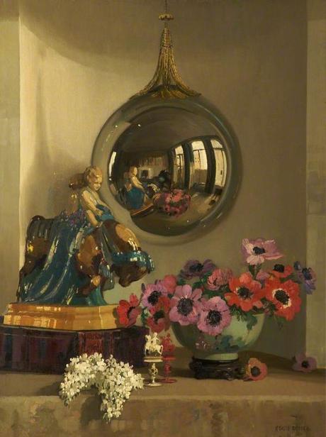 herbert davis richter Reflections in a silver ball, c.1932 rochdale arts heritage service