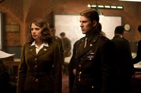 Captain America : First Avenger : Photo Chris Evans, Hayley Atwell